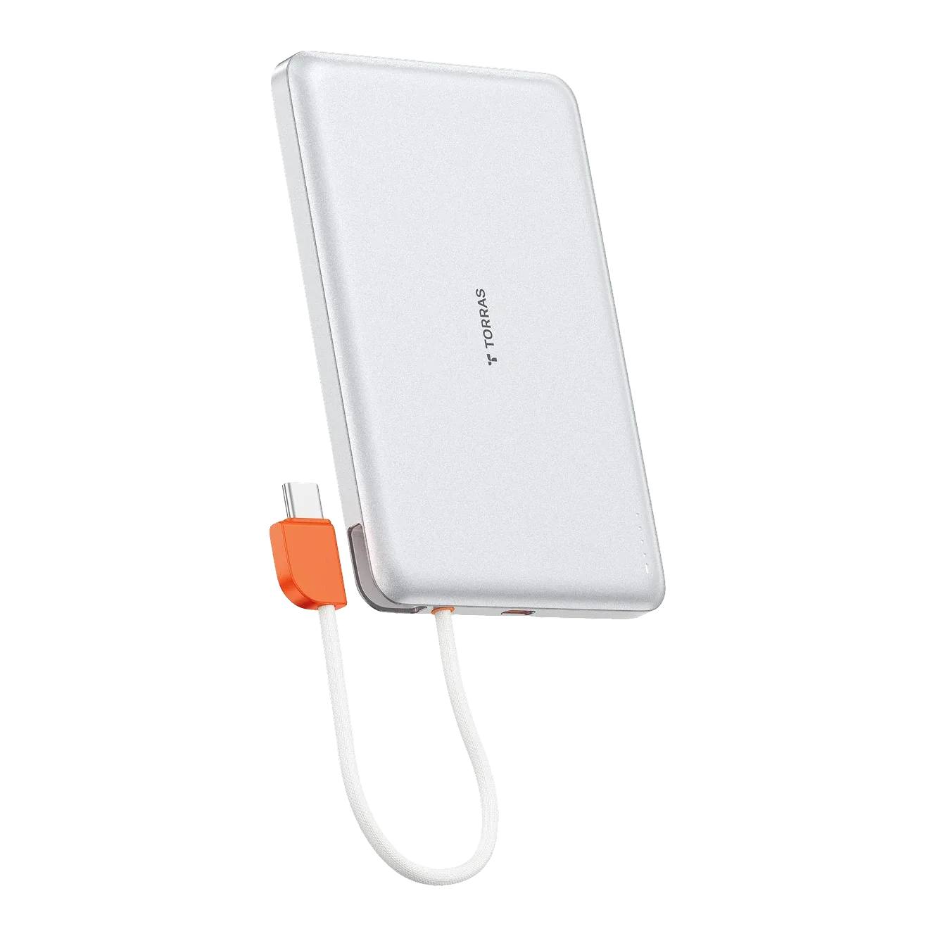 باور بانك TORRAS Pebblelink 10000 mAh - أبيض