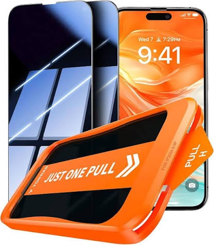 حماية شاشة TORRAS Install Master لآيفون 17 إير - خصوصية