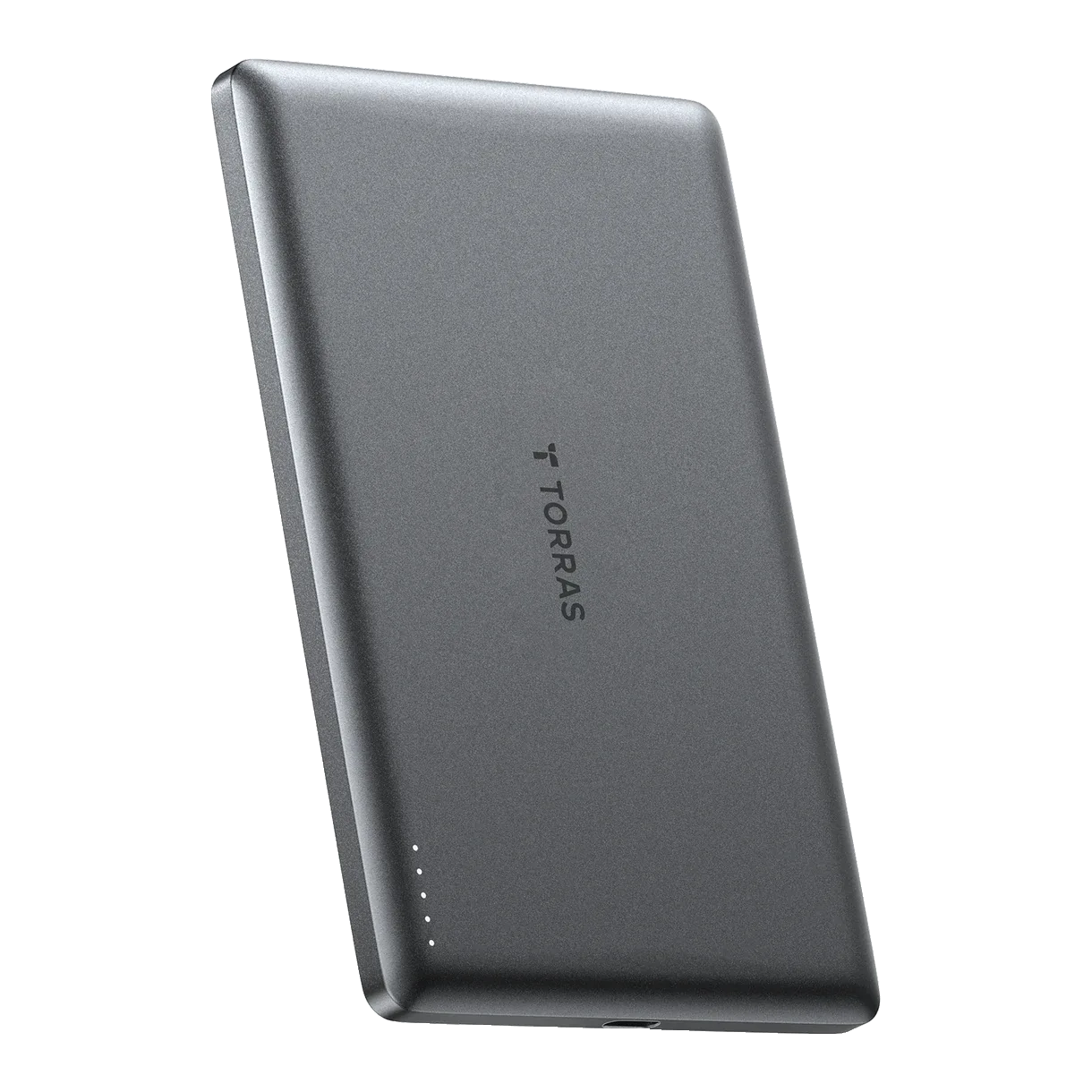 باور بانك TORRAS MiniMag رمادي غامق 5000 mAh - رمادي غامق