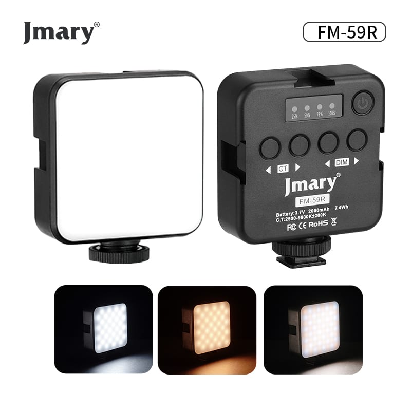 إضاءة Jmary ميني إضاءة فيديو 5W