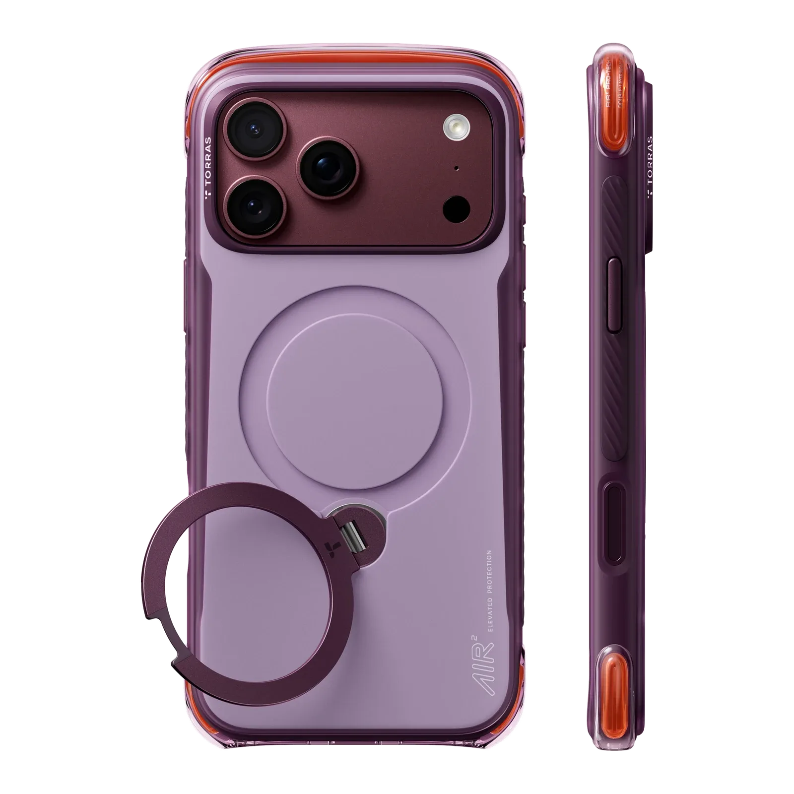 كفر TORRAS Q3 Air Pro لآيفون 18 برو ماكس - Violet summit (بنفسجي)