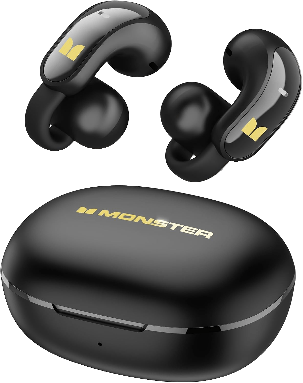سماعة Monster AirPods Open Ear - أسود