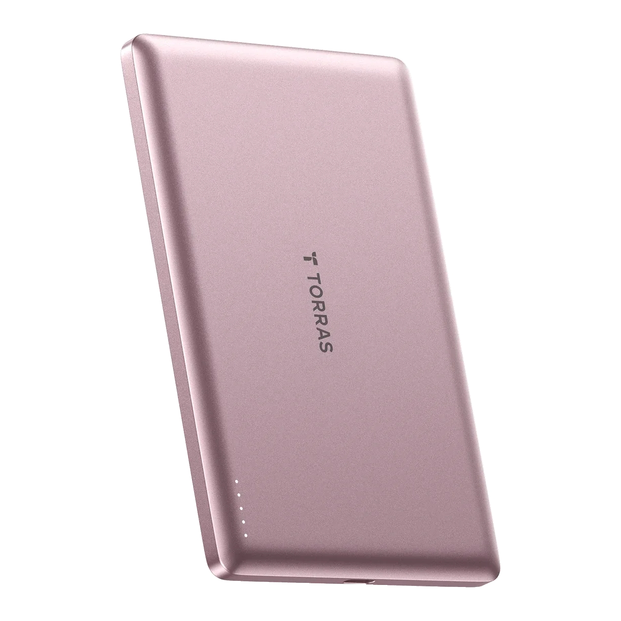 باور بانك TORRAS MiniMag رمادي غامق 5000 mAh - وردي